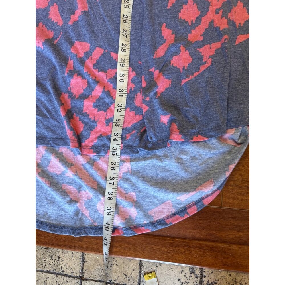 Lularoe Carly Hi Low Dress Geometric Size XXS Stretchy NWT - Picture 14 of 15